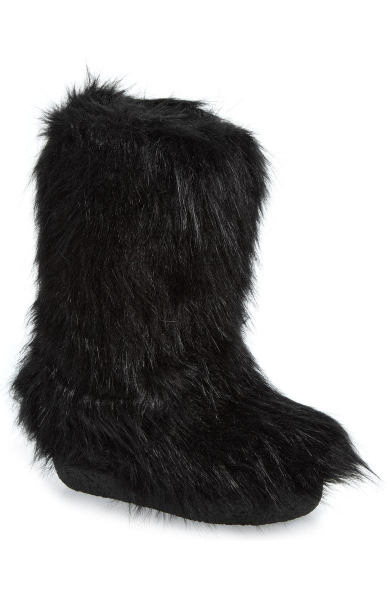 Jeffrey Campbell Faux Fur Bootie, Main, color,