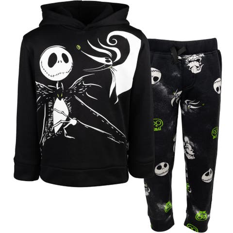 Nightmare Before Christmas Fleece Hoodie and Pants Set