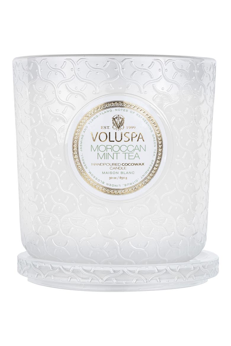 Moroccan Mint Tea Luxe Candle, Alternate, color, MORACCAN MINT