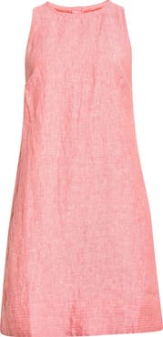 Tommy Bahama Two Palms Trapunto Linen A-Line Dress