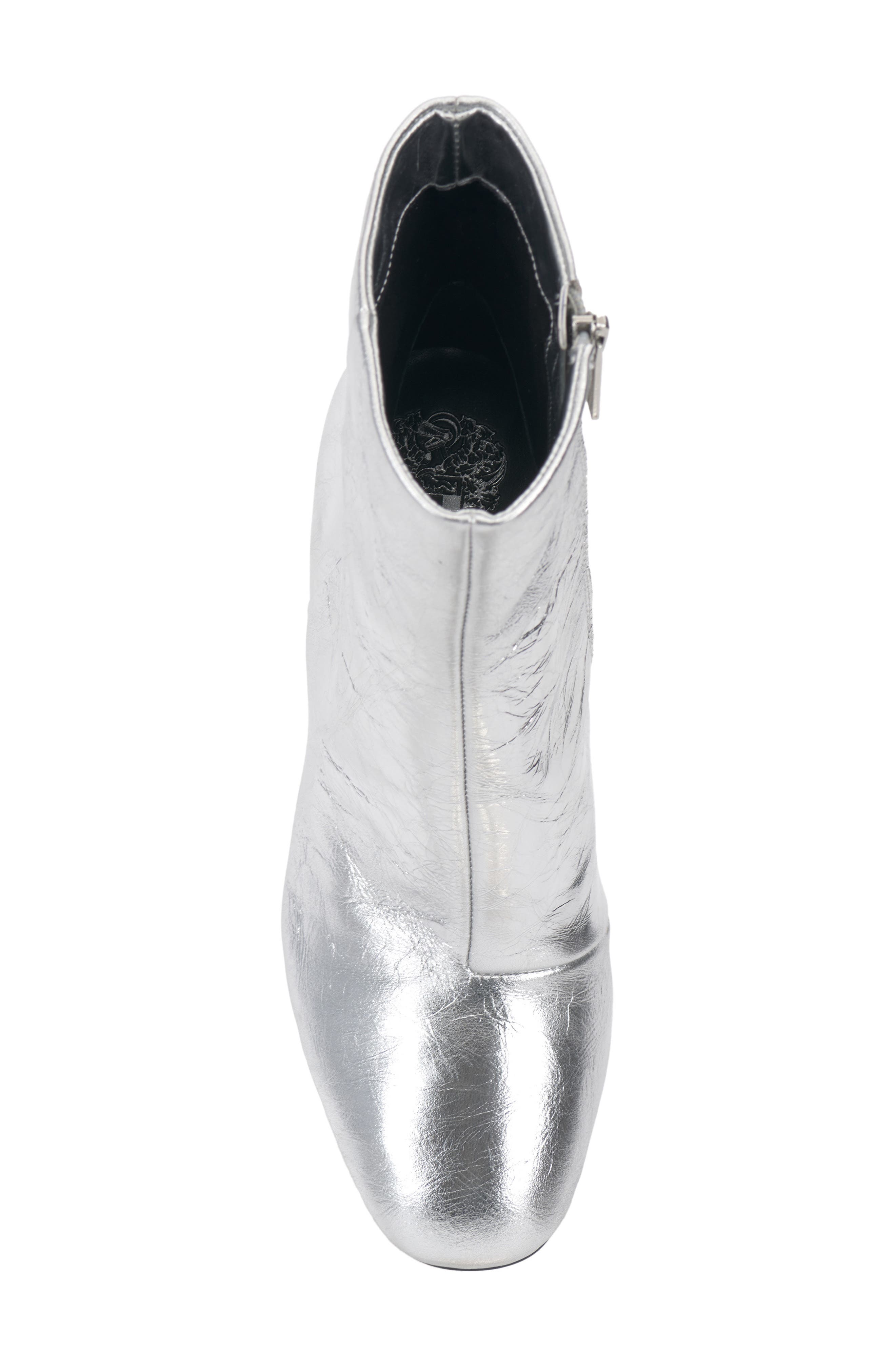 Jordyn Bootie, Alternate, color, SILVER CRACKLE