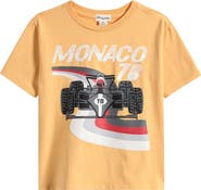 MILES THE LABEL Kids' Monaco 78 Cotton Graphic T-Shirt