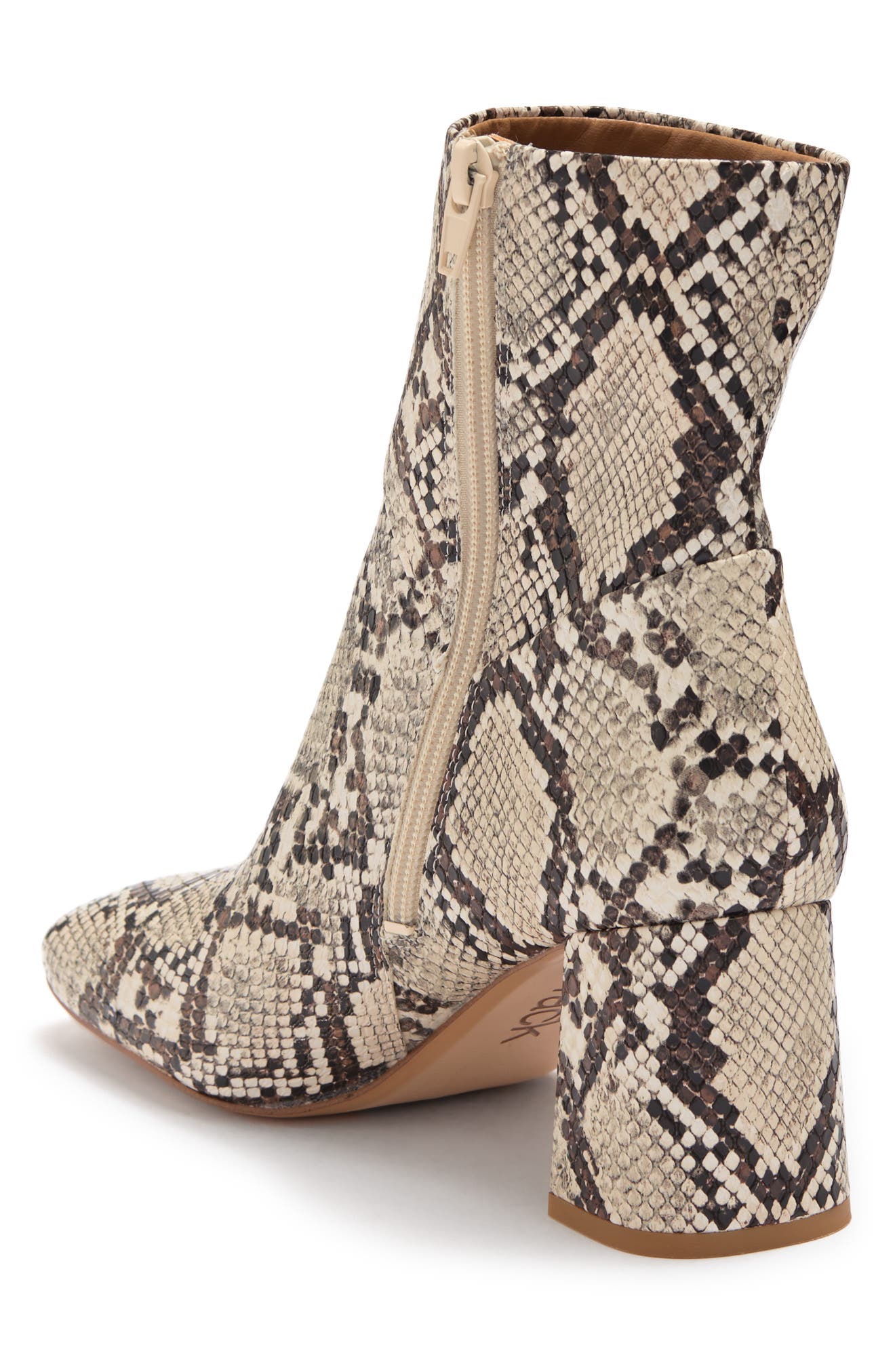 Naja Bootie, Alternate, color, BEIGE TAUPE SNAKE