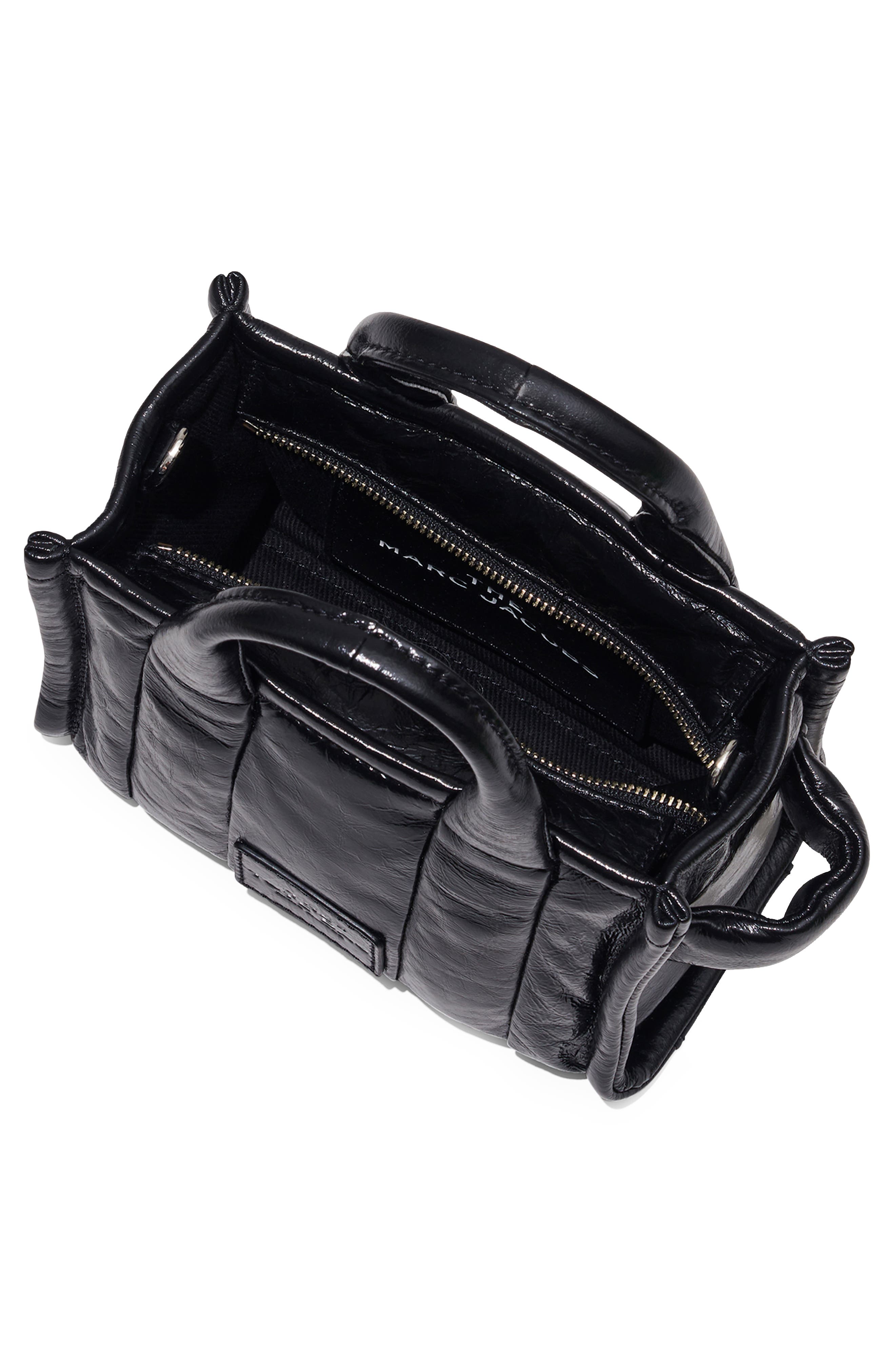 Marc Jacobs The Shiny Crinkle Crossbody Tote Bag, Alternate, color, 