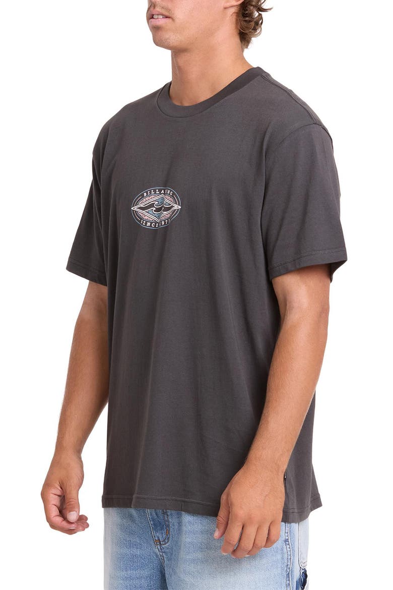 Rotor Diamond Logo Graphic T-Shirt, Alternate, color, RAVEN