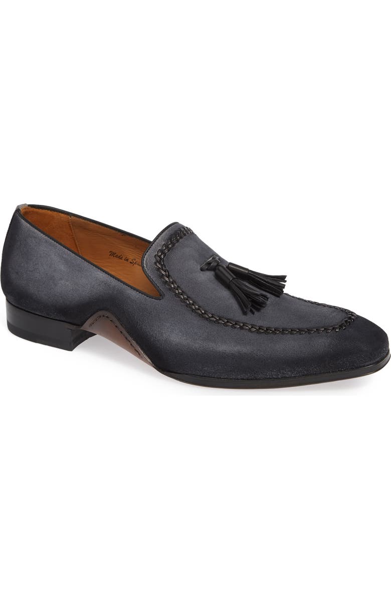 Mezlan Plazza Tasseled Venetian Loafer, Main, color,