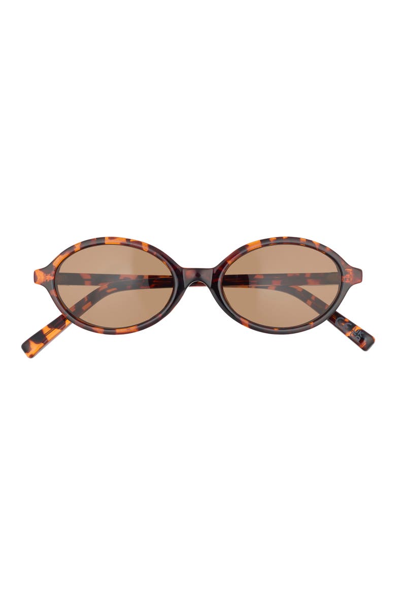 55mm Oval Sunglasses, Main, color, STANDARD TORTOISE