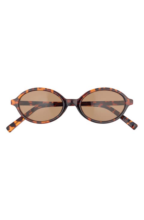 55mm Oval Sunglasses