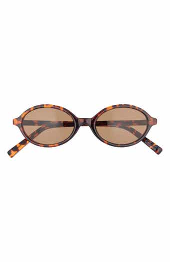 55mm Oval Sunglasses