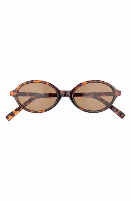 55mm Oval Sunglasses