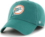 '47 Men's '47 Aqua Miami Dolphins Gridiron Classics Franchise Legacy Fitted Hat