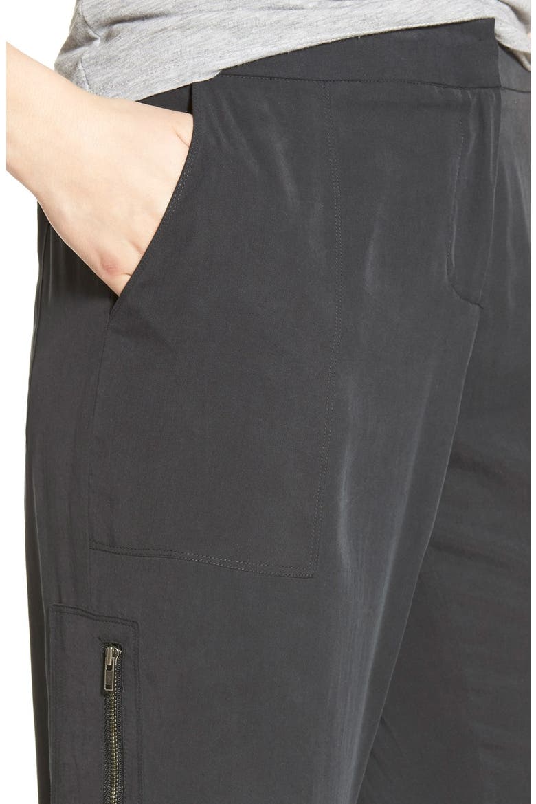 Soft Military Jogger Pants, Alternate, color, BLACK