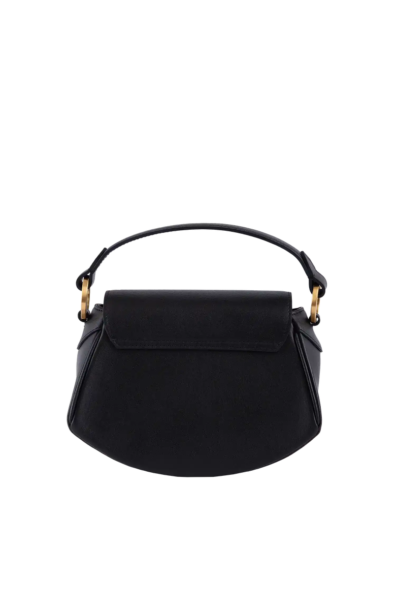 Esthera 7PM Leather Handbag, Alternate, color, Black