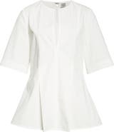 TOTEME Tailored Cotton Tunic Top