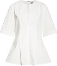 TOTEME Tailored Cotton Tunic Top