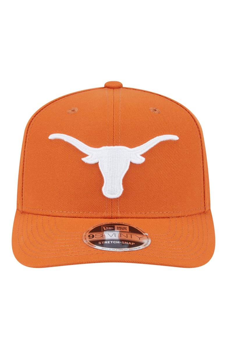 New Era Men's New Era  Texas Orange Texas Longhorns Team Collective 9SEVENTY Stretch-Snap Adjustable Hat, Alternate, color, 