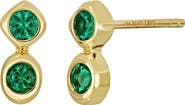 Bony Levy El Mar 18k Gold Emerald Stud Earrings