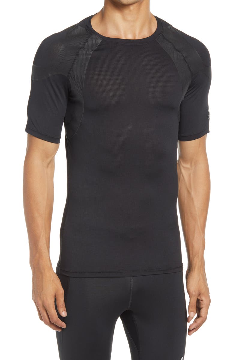 Odlo Men's Active Spine 2.0 Running T-Shirt, Main, color,