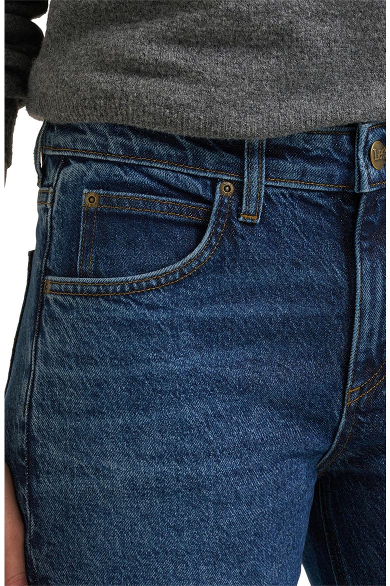 Bow Flare Leg Jeans, Alternate, color, FLASH BLUE