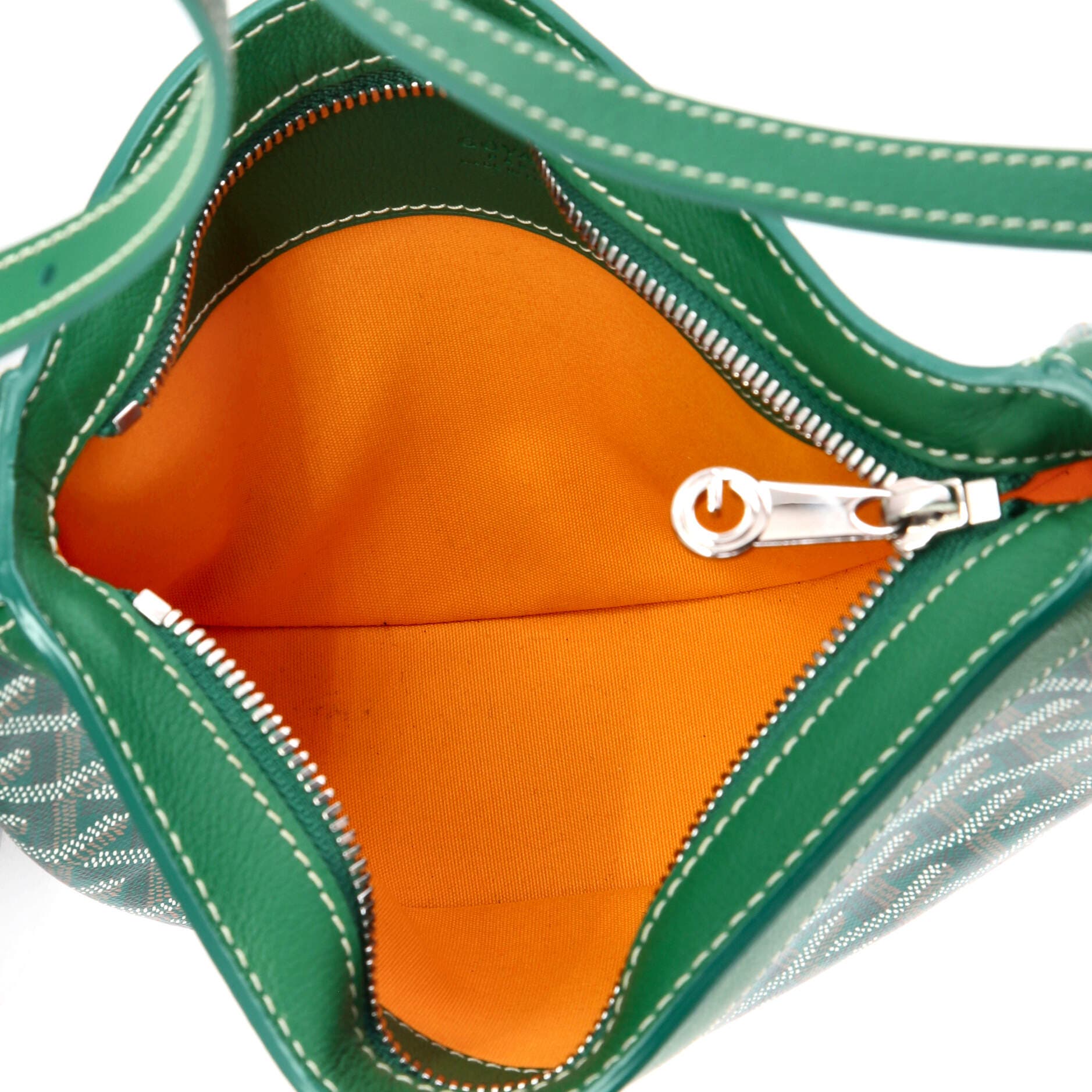 81036096 Hirondelle Shoulder Bag Coated Canvas and Leather, Alternate, color, 