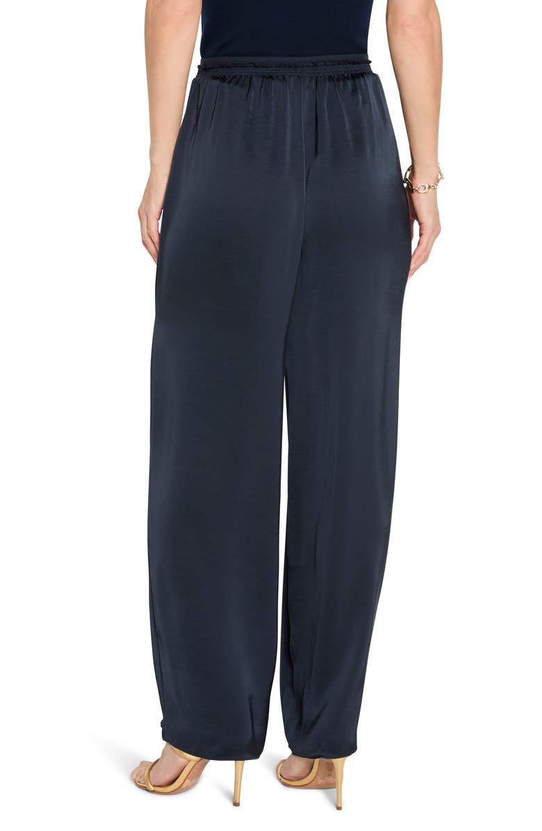 NIC+ZOE Day Gloss Wide Leg Pull-On Pants, Alternate, color, Dark Indigo