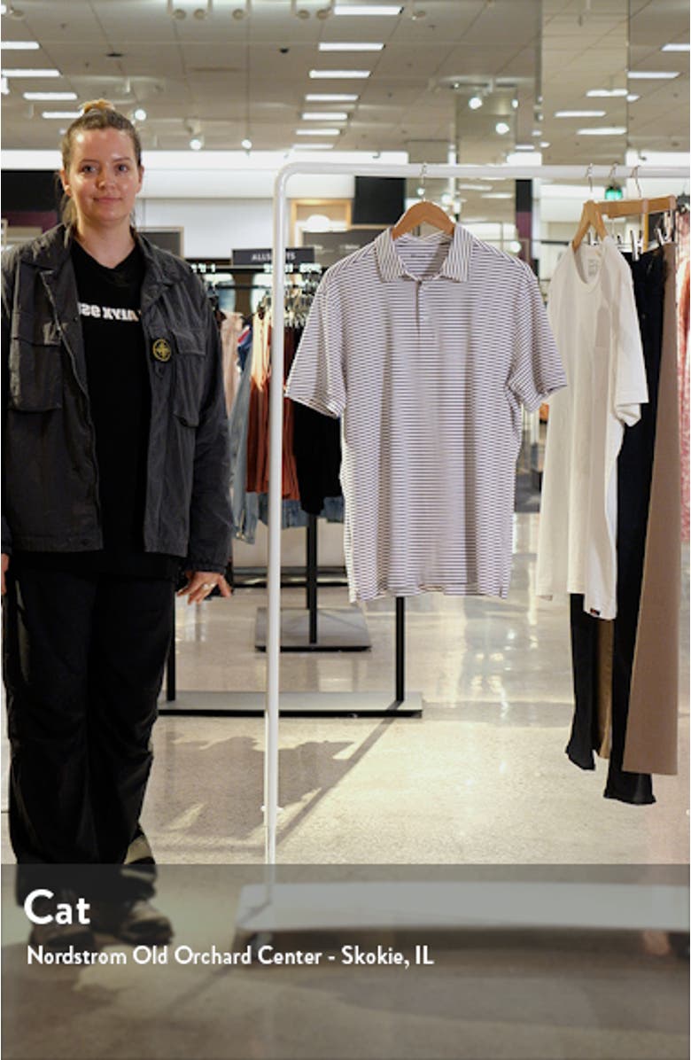 Versa Stripe Performance Polo, sales video thumbnail