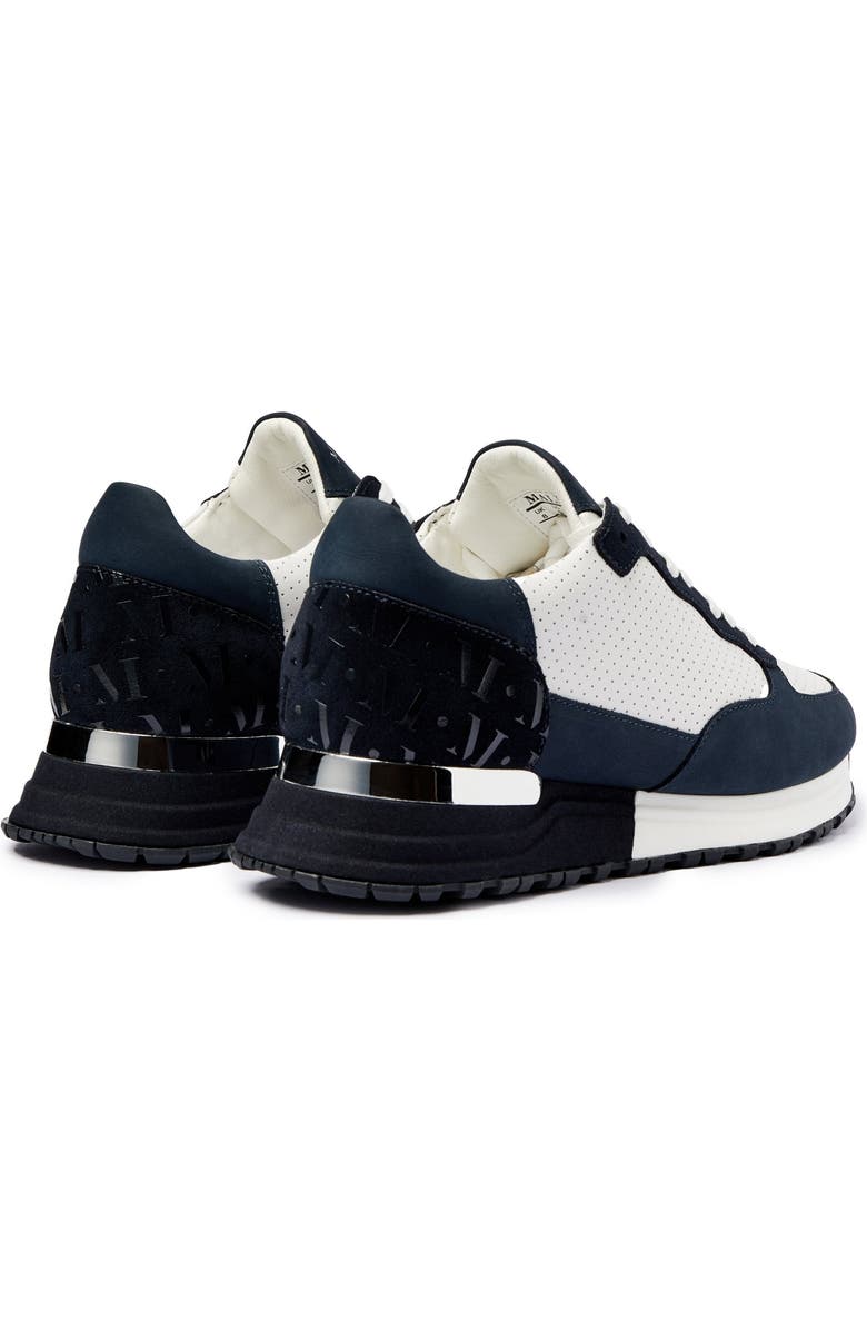 MALLET Popham Perforated Sneakers, Main, color, Dark Navy