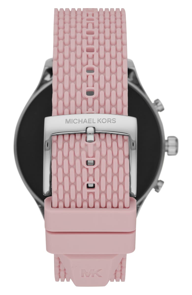 Michael Kors Gen 5 Lexington Silicone Strap Smart Watch, 44mm, Alternate, color,