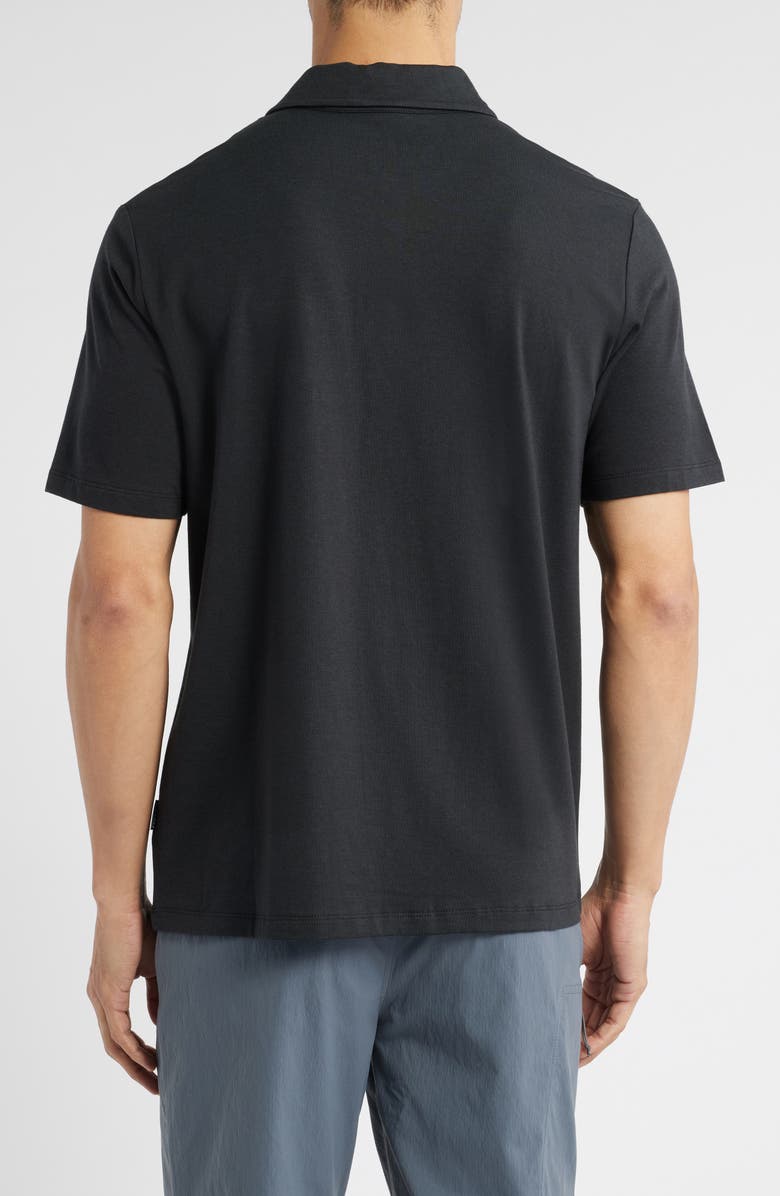 Free Fly Current Performance Polo, Alternate, color, Black