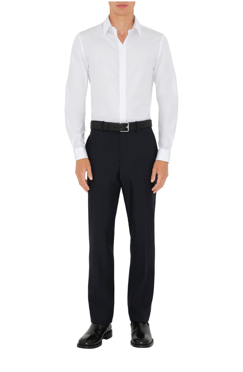 Burberry Cotton Formal Shirt, Main, color, 