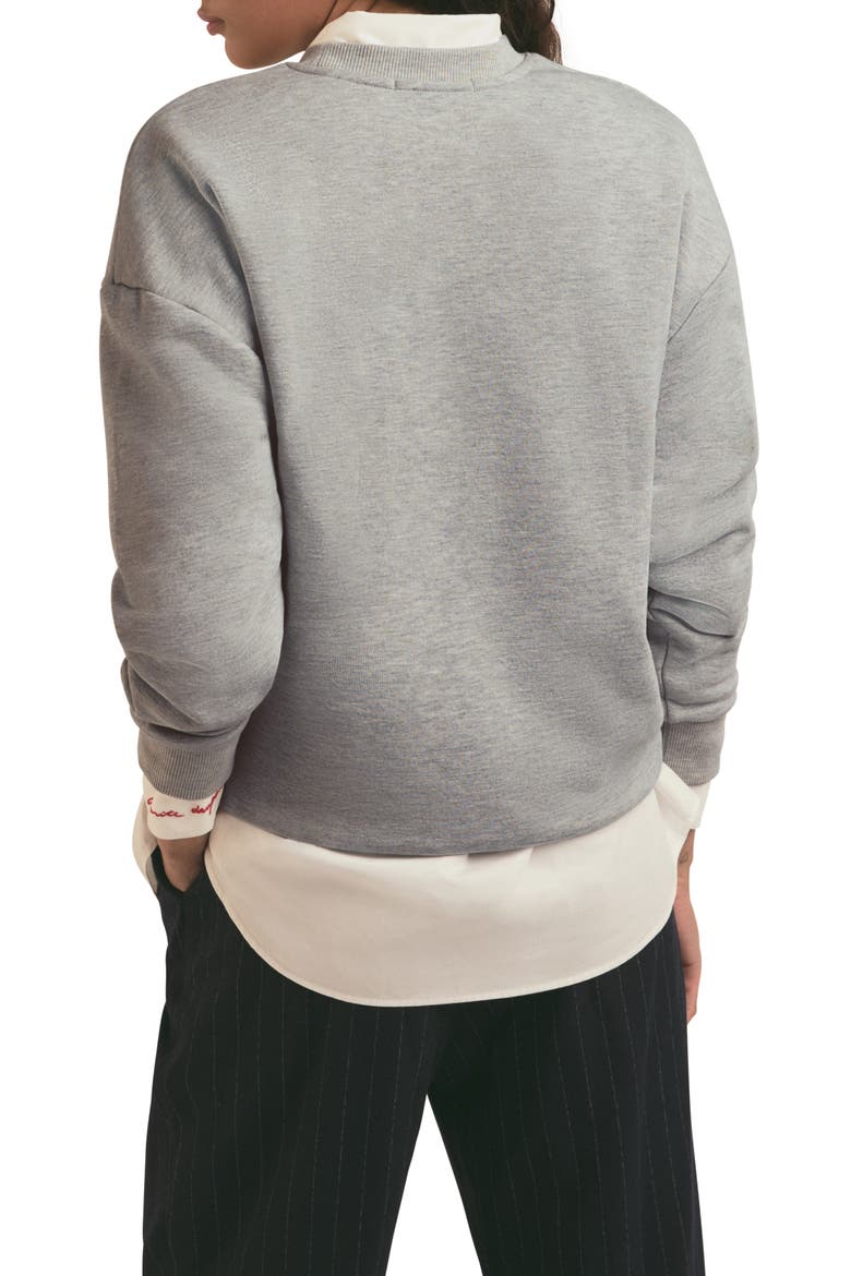 The Favorite Daughter Sweatshirt, Alternate, color, HEATHER GREY