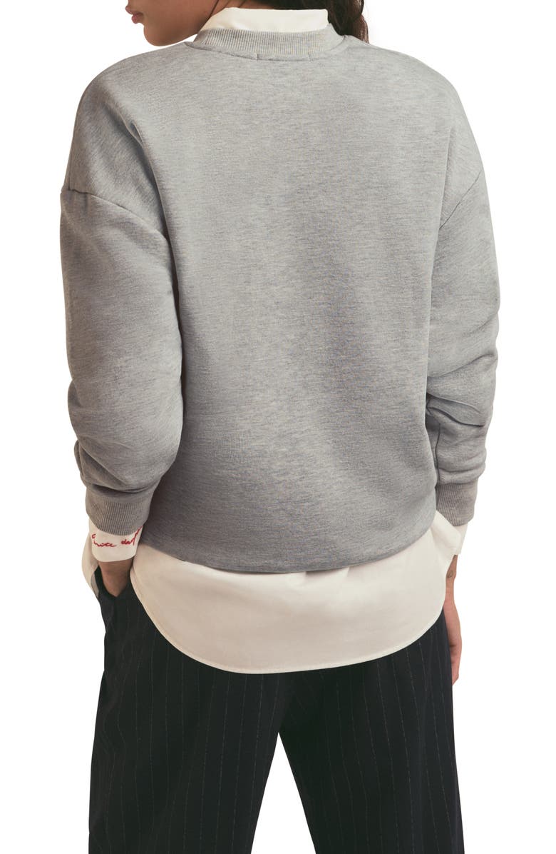 Favorite Daughter The Favorite Daughter Sweatshirt, Alternate, color, Heather Grey