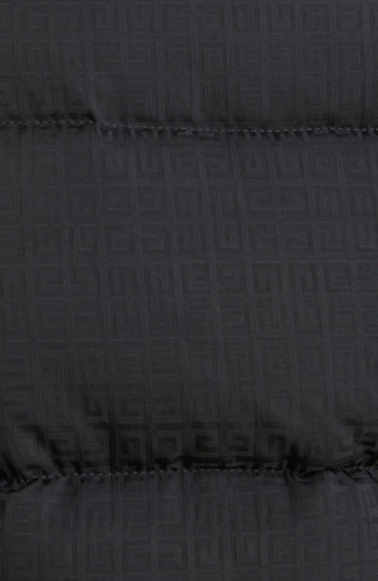 Givenchy 4G Logo Jacquard Down Puffer Jacket, Alternate, color,