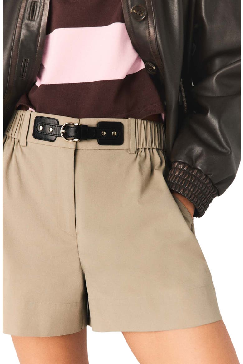 Cotton shorts, Alternate, color, Camel