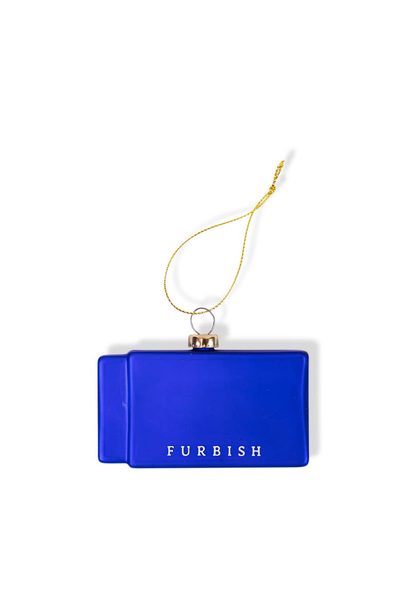 Furbish Matchbook Ornament - Paris, Alternate, color, Blue