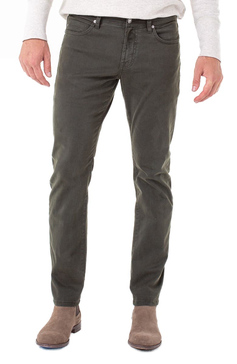 Liverpool Kingston Modern Men's Straight Leg Twill Pants, Main, color,