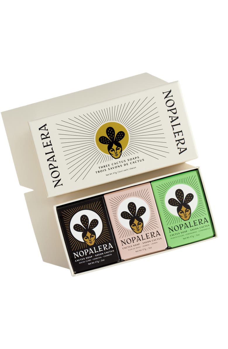 Nopalera Mini Soap Trio Gift Set, Main, color, 
