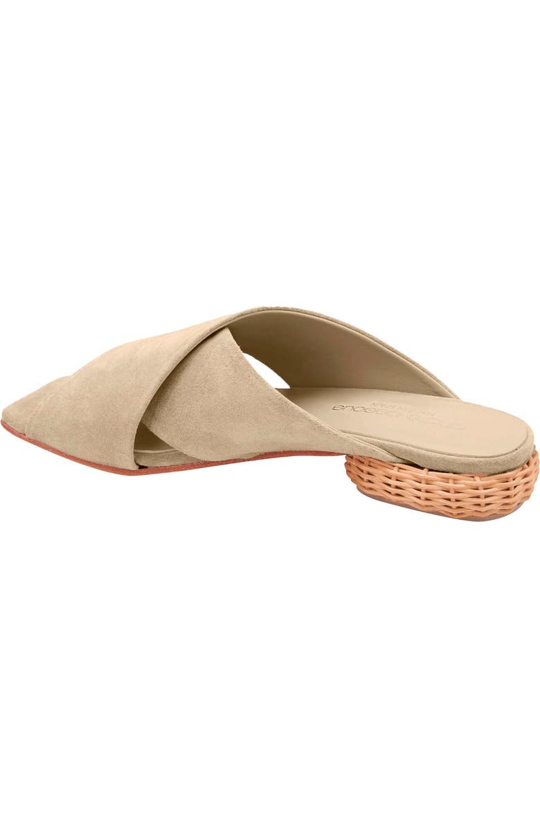 André Assous Willa Woven Heel Sandal, Alternate, color, Sand
