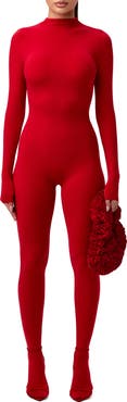 Naked Wardrobe Long Sleeve Closed Toe Jumpsuit