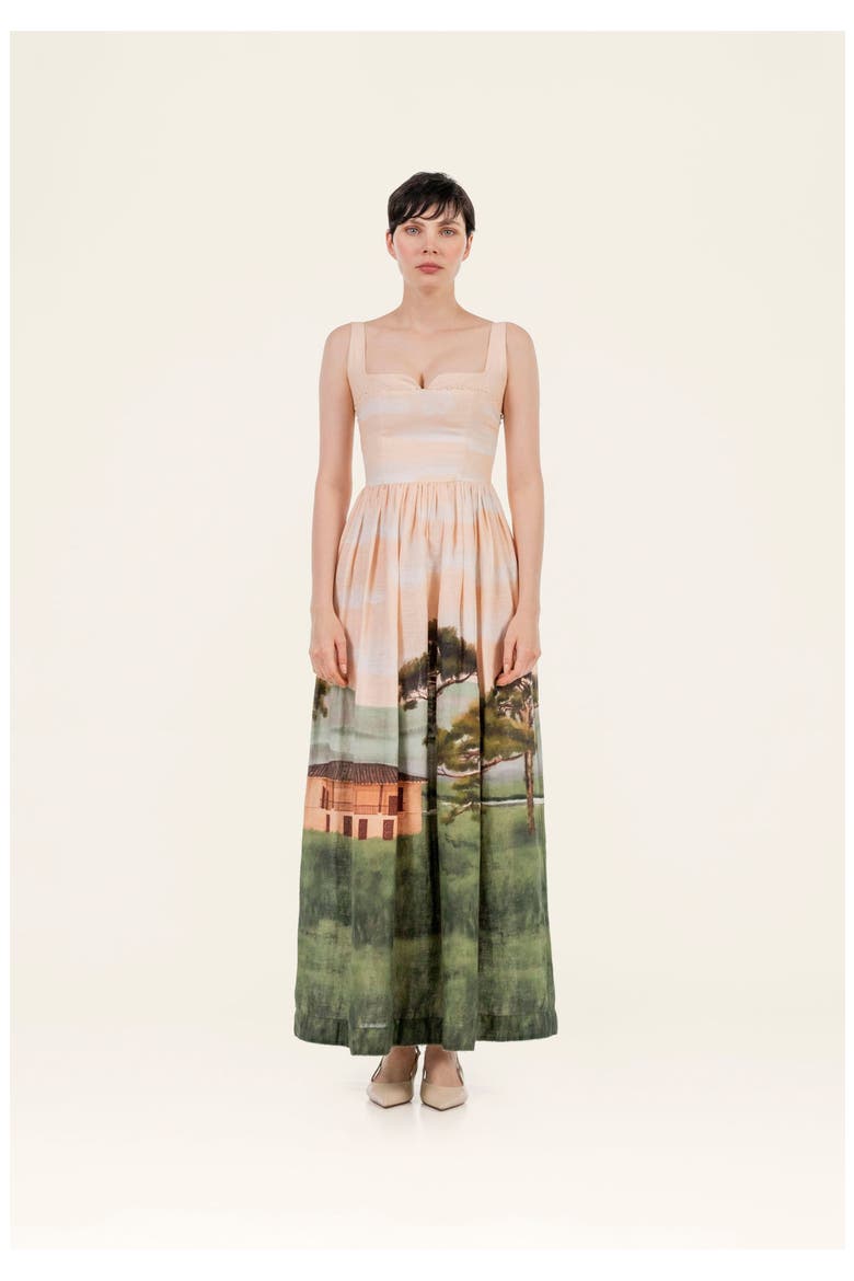 Jaspe Paraiso Maxi Dress, Alternate, color, Multicolor