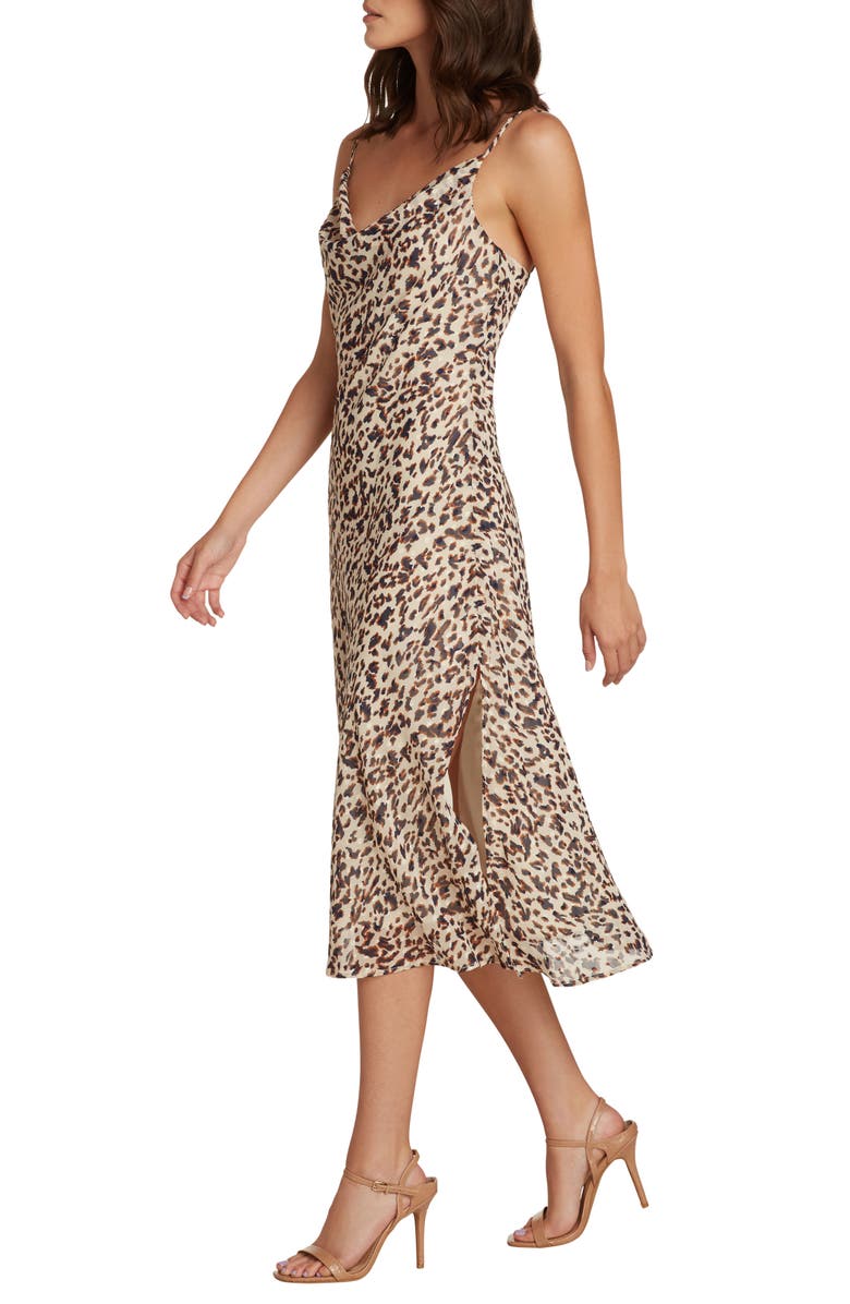 Willow Amelie Animal Print Minidress, Alternate, color,