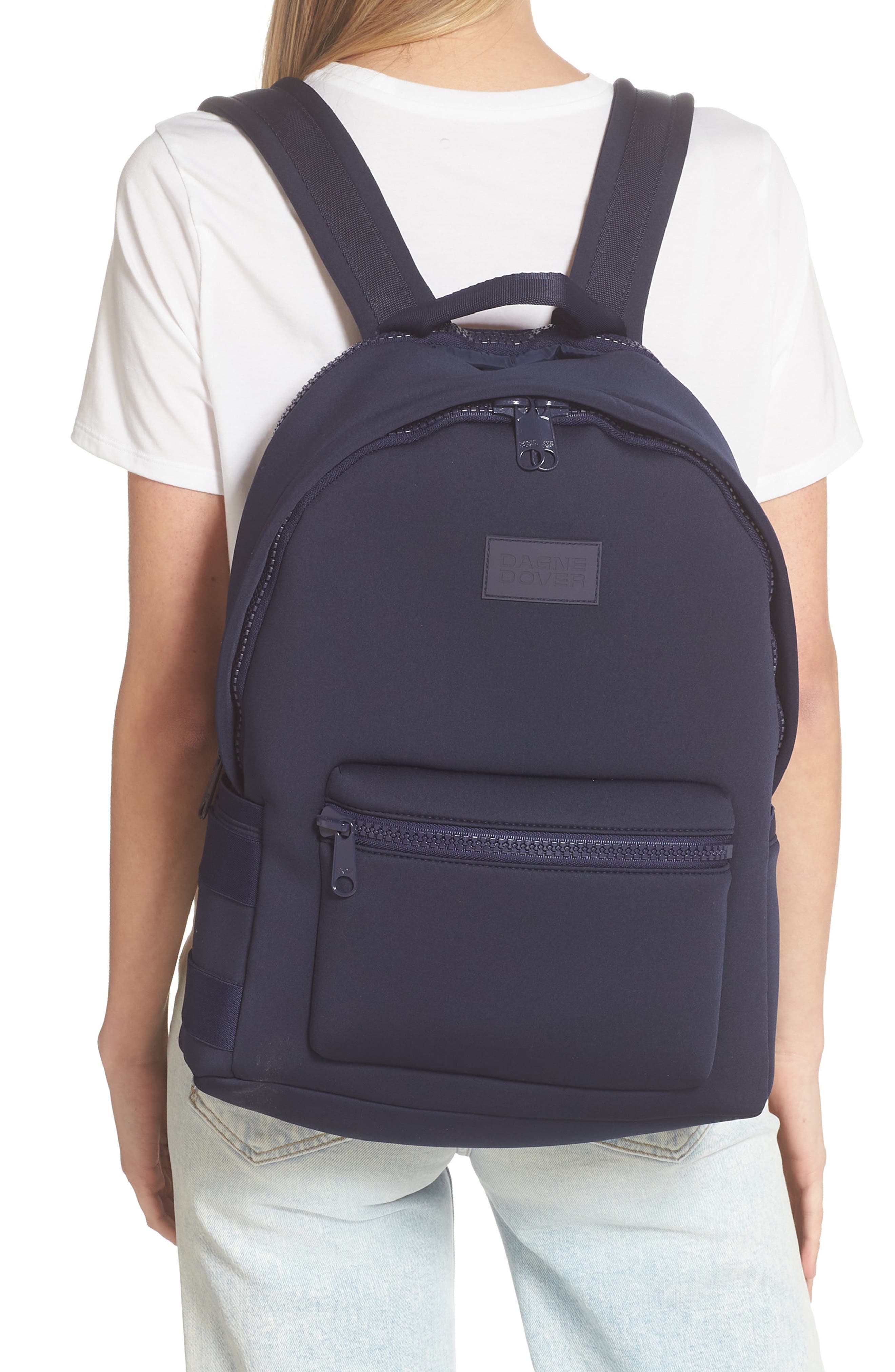 Dakota Large Neoprene Backpack, Alternate, color, STORM