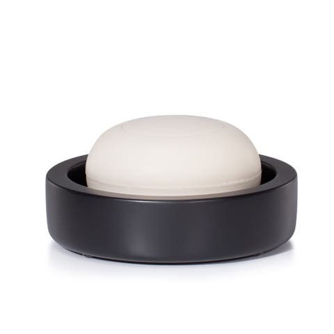 Domus Black Matte Soap Dish