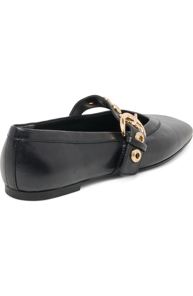 Dolce Vita Marten Mary Jane Ballet Flat, Alternate, color, Black Leather