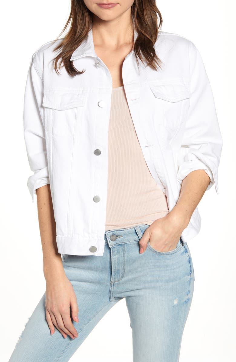 DL1961 Clyde Classic Trucker Jacket, Main, color, 