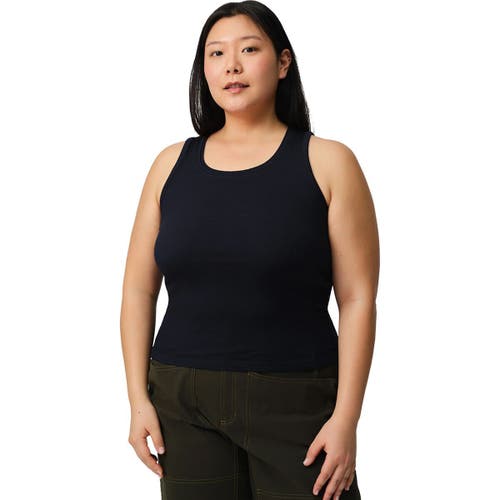 Hikerkind Ribbed Merino Tank Top In Black