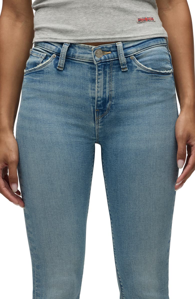 Hudson Jeans Nico Mid Rise Bootcut Jeans, Alternate, color, Butterfly