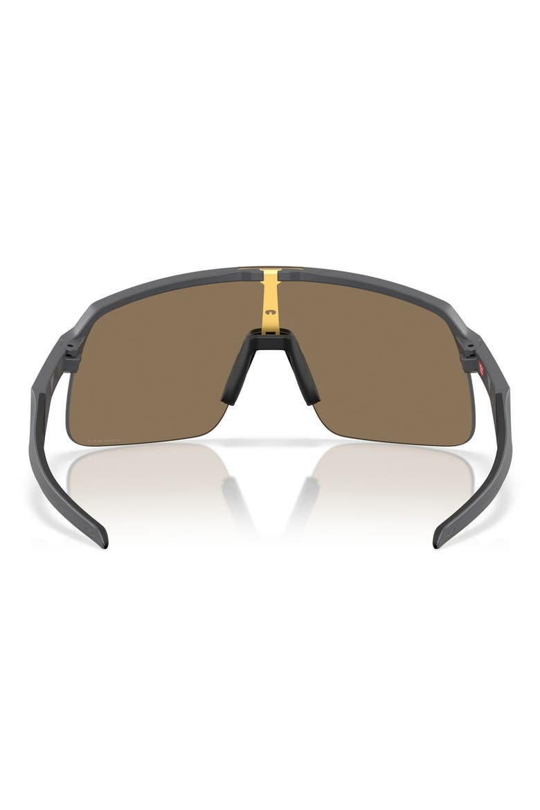134mm Prizm™ Rectangular Sunglasses, Alternate, color, MATTE CARBON