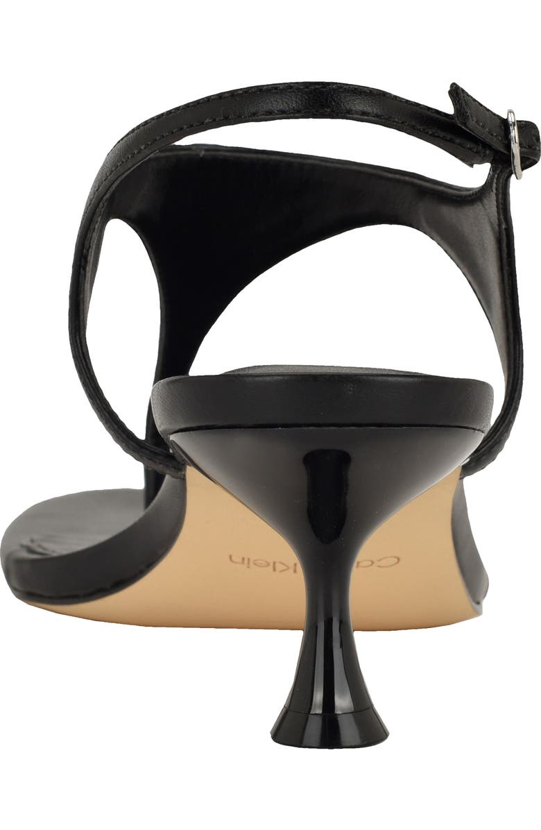 Calvin Klein Portia Ankle Strap Sandal, Alternate, color, Black