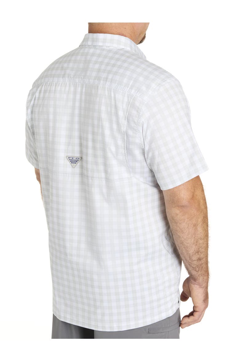 Big & Tall Super Slack Tide Camp Shirt, Alternate, color, COOL GREY